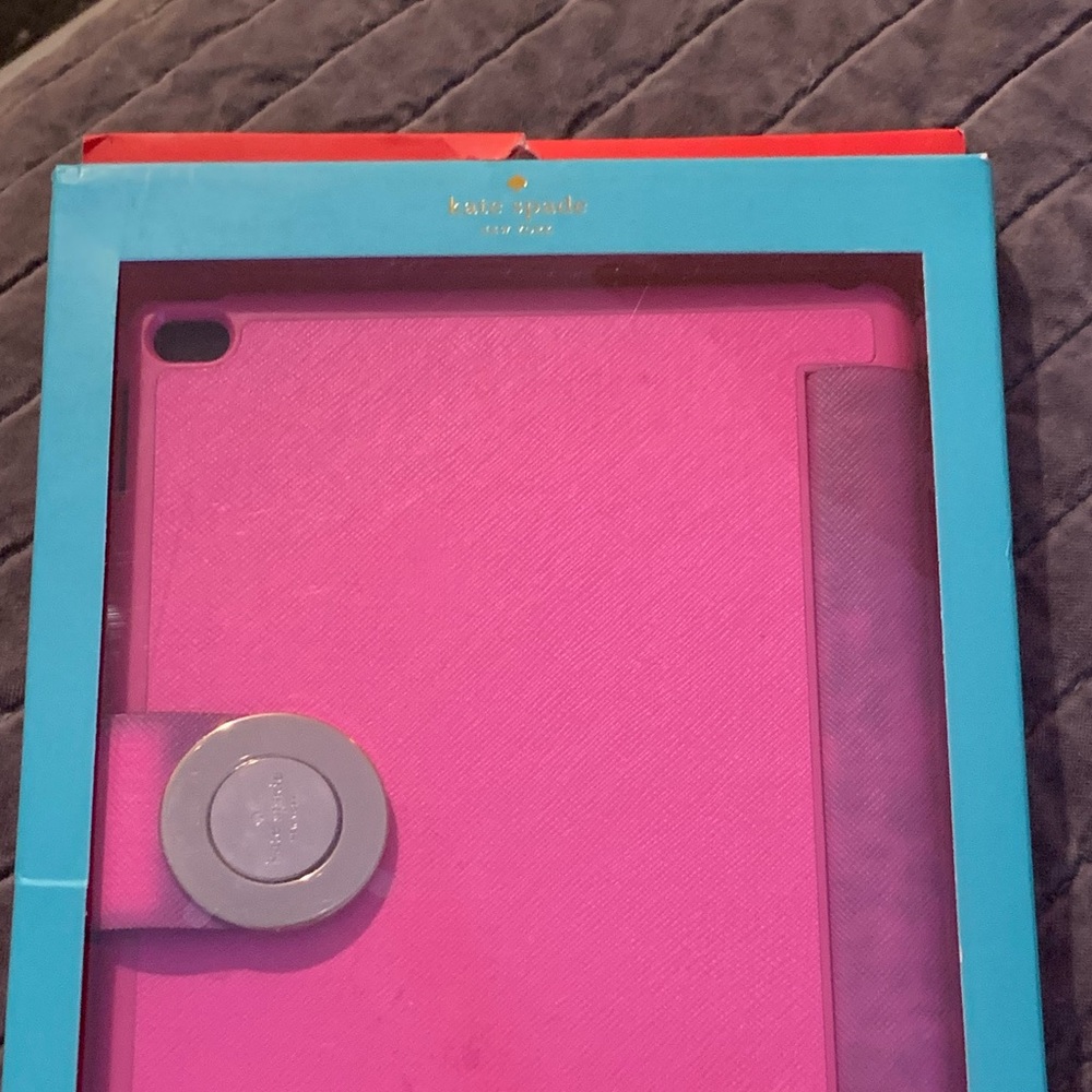 Kate Spade Magnet Folio iPad Air 2 Pink Case Cover.